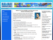 Tablet Screenshot of hawaiisnorkelingguide.com
